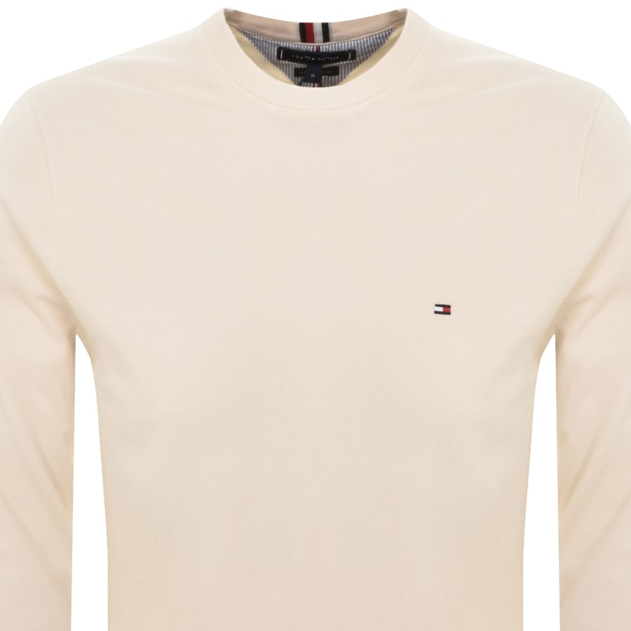 Tommy hilfiger cream sweatshirt new arrivals